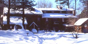 Cross Mill in the snow